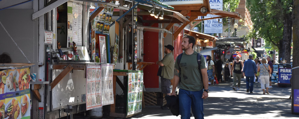 Food wagon,Portland,Oregon
