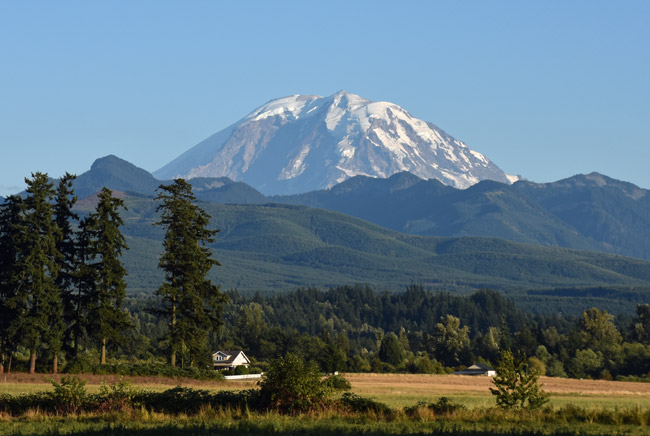 Mount Rainier,Afternoon,Seattle