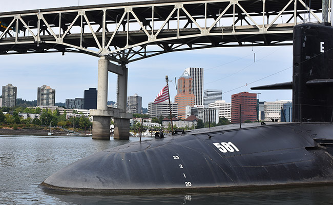USS Blueback,SS581,OMSI,Portland