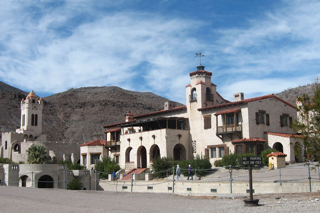 Scottys Castle,Solskin,Death Valley
