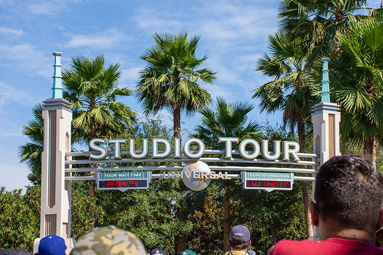 Universal Studio Tour,Ventetid,Skilt