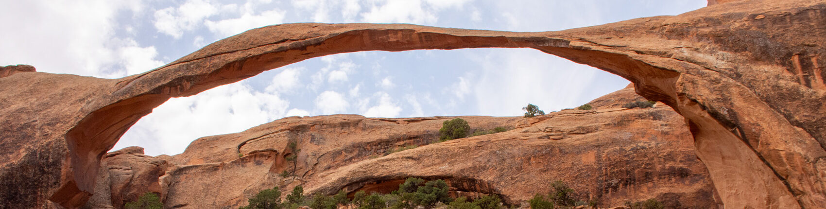 Landscape Arch, Arches National Park, Nationalpark reservationer